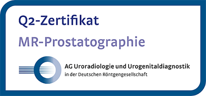 Q2 Zertifikat MR Prostatographie